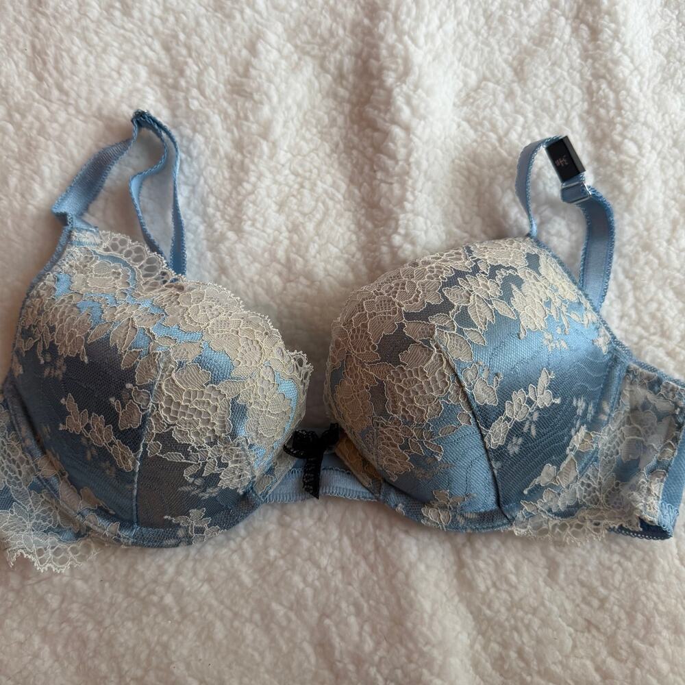 Victoria's Secret Dream Angels Blue Demi Bra 34B